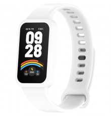 Силіконовий ремінець для Xiaomi Mi Smart Band 9 Active White