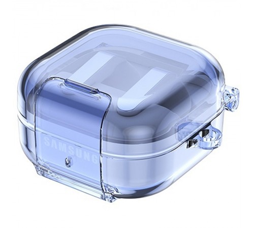 Футляр Crystal Lock Series для Samsung Galaxy Buds 4 / 4 Pro Blue
