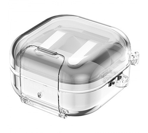 Футляр Crystal Lock Series для Samsung Galaxy Buds 4 / 4 Pro Clear