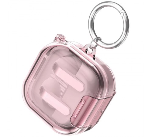 Футляр Crystal Lock Series для Samsung Galaxy Buds 4 / 4 Pro Pink