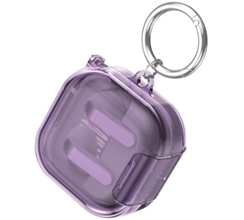 Футляр Crystal Lock Series для Samsung Galaxy Buds 4 / 4 Pro Purple