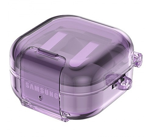 Футляр Crystal Lock Series для Samsung Galaxy Buds 4 / 4 Pro Purple