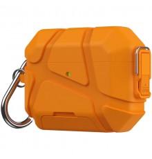 Ударостійкий футляр Titan Armor для навушників Airpods 3 Orange