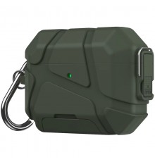Ударостійкий футляр Titan Armor для навушників Airpods 4 Green