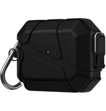 Ударостійкий футляр Titan Armor для навушників Airpods Pro 3 Black