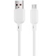 Дата кабель WIWU C086 Stellar USB to MicroUSB 2.1A (1m) White