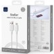 Дата кабель WIWU C086 Stellar USB to MicroUSB 2.1A (1m) White
