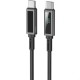 Дата кабель WIWU C079 Warriors Type-C to Type-C 100W (1.2m) Black