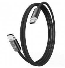 Дата кабель WIWU C101 Essen Type-C to Type-C 240W (1.5m) Black