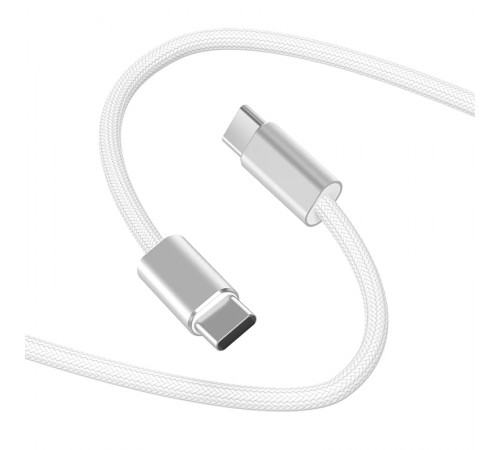 Дата кабель WIWU C101 Essen Type-C to Type-C 240W (1.5m) White
