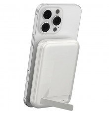 Портативний ЗП Power Bank WIWU P064 Classic PD22.5W з БЗП + holder 10000 mAh White
