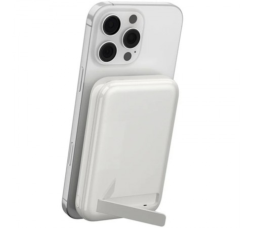 Портативний ЗП Power Bank WIWU P064 Classic PD22.5W з БЗП + holder 10000 mAh White