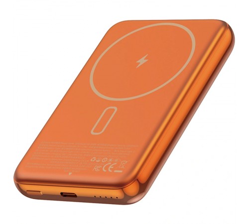 Портативний ЗП Power Bank WIWU P089 Seraph PD20W з БЗП 10000 mAh Orange