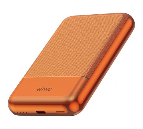 Портативний ЗП Power Bank WIWU P089 Seraph PD20W з БЗП 10000 mAh Orange