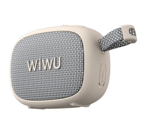 Bluetooth Колонка WIWU H1 Go Fun White