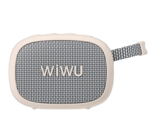 Bluetooth Колонка WIWU H1 Go Fun White