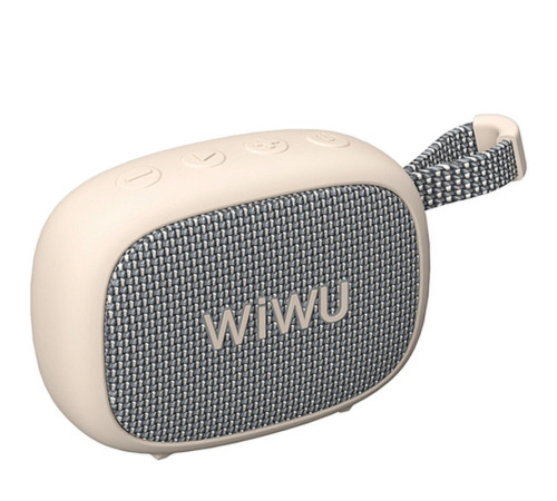 Bluetooth Колонка WIWU H1 Go Fun White
