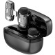 Петличний бездротовий мікрофон WIWU WM008 Dual-mic ANC Type-C Black