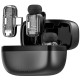Петличний бездротовий мікрофон WIWU WM008 Dual-mic ANC Type-C Black