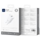 МЗП WIWU G006 Essen QC3.0 18W GaN (1USB-A) + кабель USB to Lightning White