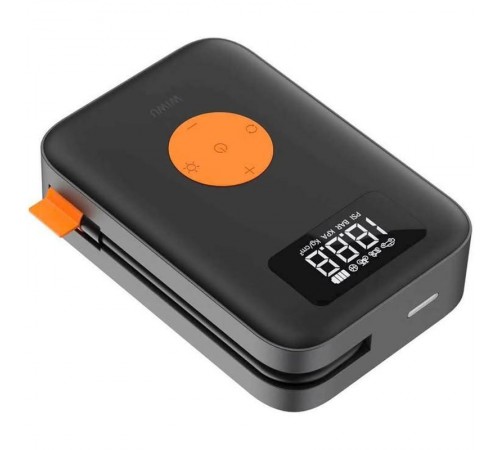 Автомобільний насос WIWU Ai003 Cordless Tire portable smart air pump Black