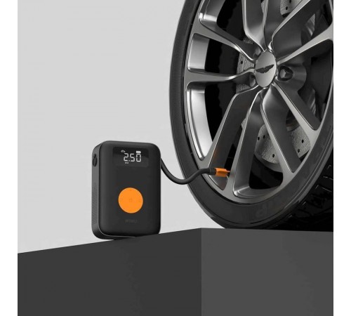 Автомобільний насос WIWU Ai003 Cordless Tire portable smart air pump Black