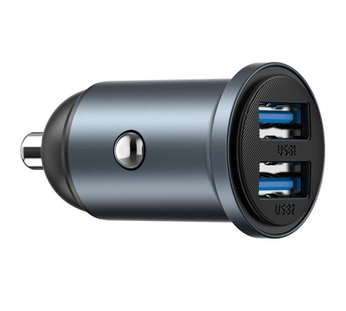 АЗП WIWU CC031 Nano Lite 12W (2USB-A) Gray