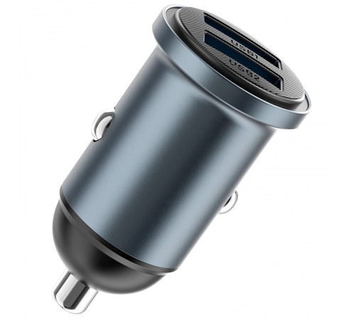 АЗП WIWU CC031 Nano Lite 12W (2USB-A) Gray