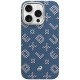 TPU+PC чохол Blueo Gilded Tactile Woven with MagSafe для Apple iPhone 15 Pro (6.1") Blue