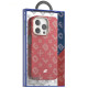 TPU+PC чохол Blueo Gilded Tactile Woven with MagSafe для Apple iPhone 15 Pro Max (6.7") Red