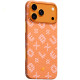 TPU+PC чохол Blueo Gilded Tactile Woven with MagSafe для Apple iPhone 17 Pro (6.3") Orange