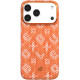 TPU+PC чохол Blueo Gilded Tactile Woven with MagSafe для Apple iPhone 17 Pro (6.3") Orange