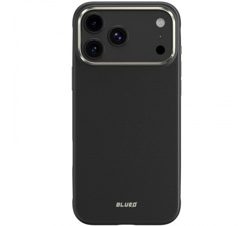 TPU+PC чохол Blueo Aramid Fiber with MagSafe для Apple iPhone 17 Pro Max (6.9") Black