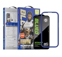 Захисне 3D скло Blueo Hot Bending AR Anti-Reflective для Apple iPhone 17 / 17 Pro / 16 Pro (6.3") Чорний