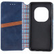 Шкіряний чохол-книжка GETMAN Cubic (PU) для Xiaomi Redmi Note 15 Pro+ 5G Синій