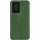 Шкіряний чохол-книжка GETMAN Cubic (PU) для Motorola Moto G57 / G57 Power Зелений
