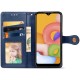 Шкіряний чохол-книжка GETMAN Gallant (PU) для Motorola Moto G57 / G57 Power Синій