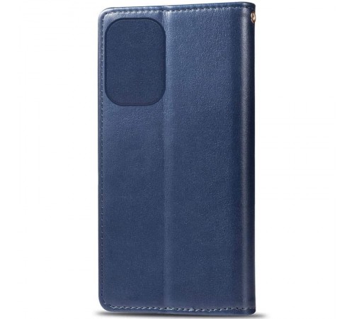 Шкіряний чохол-книжка GETMAN Gallant (PU) для Motorola Moto G57 / G57 Power Синій