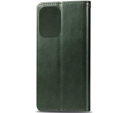 Шкіряний чохол-книжка GETMAN Gallant (PU) для Motorola Moto G57 / G57 Power Зелений