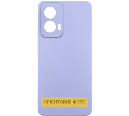 Чохол Silicone Cover Lakshmi Full Camera (AAA) для Xiaomi Poco M7 Бузковий / Dasheen