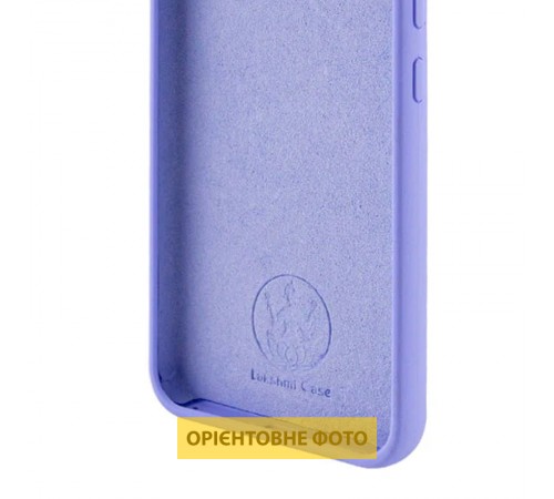 Чохол Silicone Cover Lakshmi Full Camera (AAA) для Xiaomi Poco M7 Бузковий / Dasheen