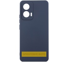 Чохол Silicone Cover Lakshmi Full Camera (AAA) для Xiaomi Poco M7 Темно-синій / Midnight blue