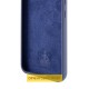 Чохол Silicone Cover Lakshmi Full Camera (AAA) для Xiaomi Poco M7 Темно-синій / Midnight blue