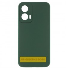 Чохол Silicone Cover Lakshmi Full Camera (AAA) для Xiaomi Poco M7 Зелений / Cyprus Green