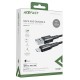 Дата кабель Acefast C1-02 USB to Lightning 2.4A (1.2m) Black