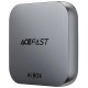 Адаптер Acefast QC2 AI Box car wireless CarPlay/Android Auto Metal gray