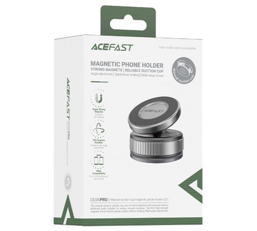 Магнітний тримач для телефону Acefast E33 neck-hanging Black