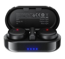 Петличний бездротовий мікрофон Acefast R3 Type-C Black