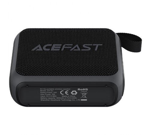 Bluetooth Колонка Acefast K4 Go Black