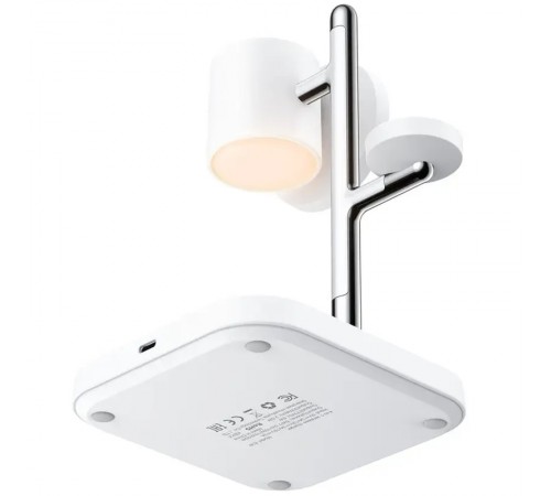 БЗП Acefast E39 desktop 4in1 Qi2 32.5W White